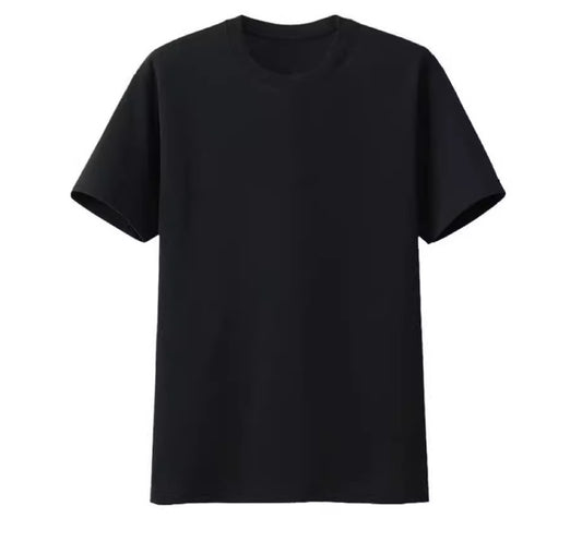 Over-sized T shirt zwart